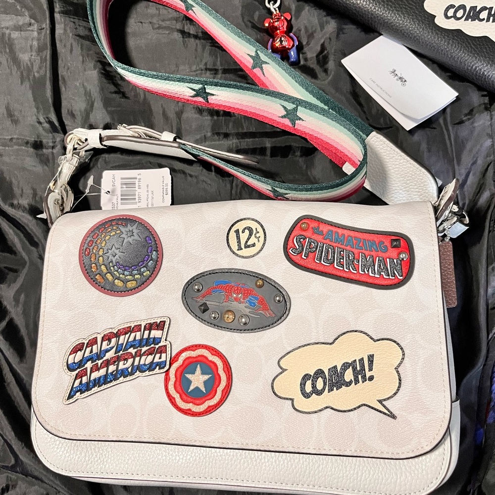 Brand New Coach Marvel messenger bag